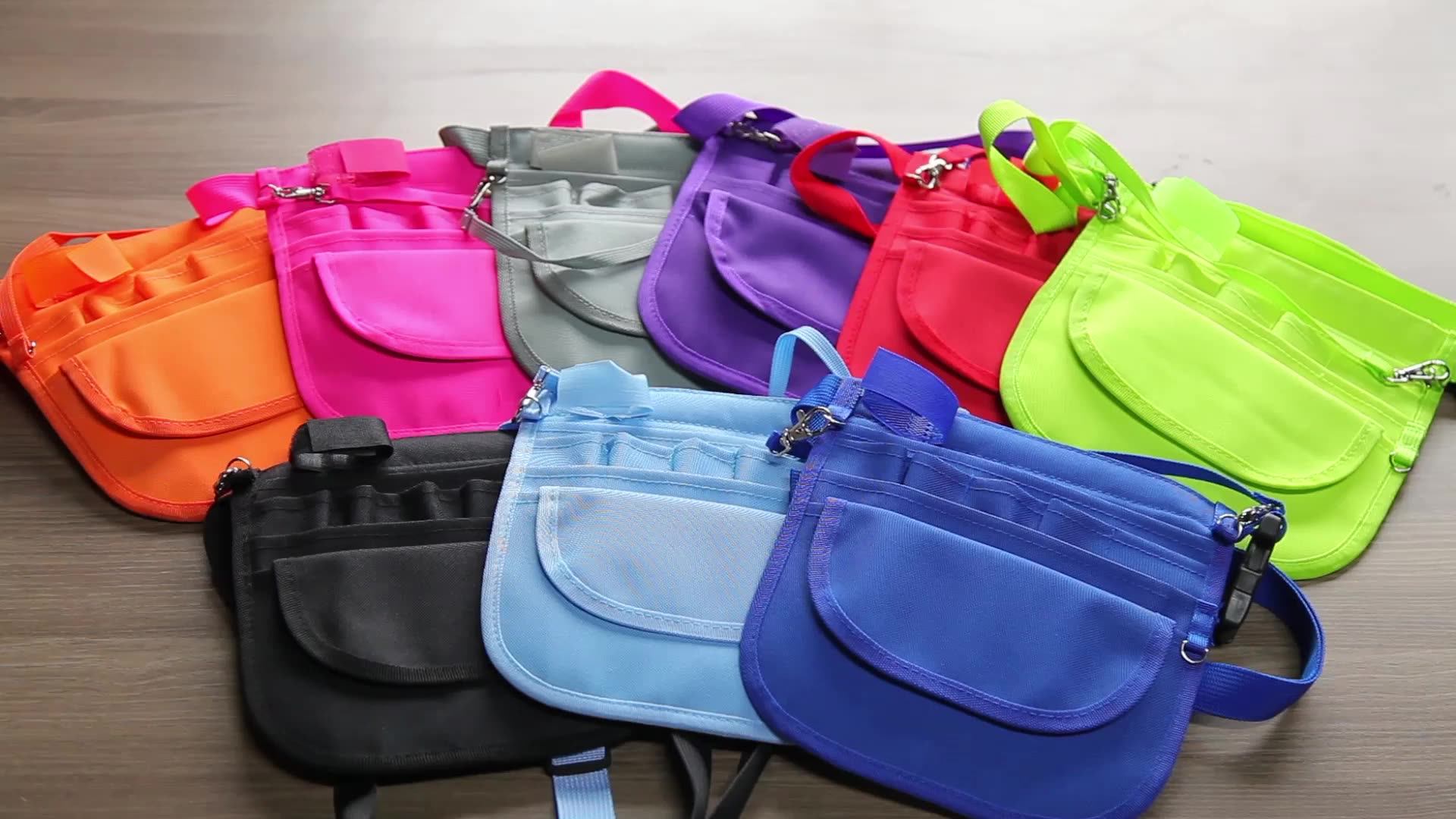 Oem Nursing Pouch Multipocket Utility Belt Nurse Fanny Pack Organizer