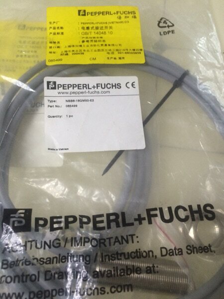 Special price out of Pepperl+Fuchs inductive proximity switch NBB8-18GM50-E