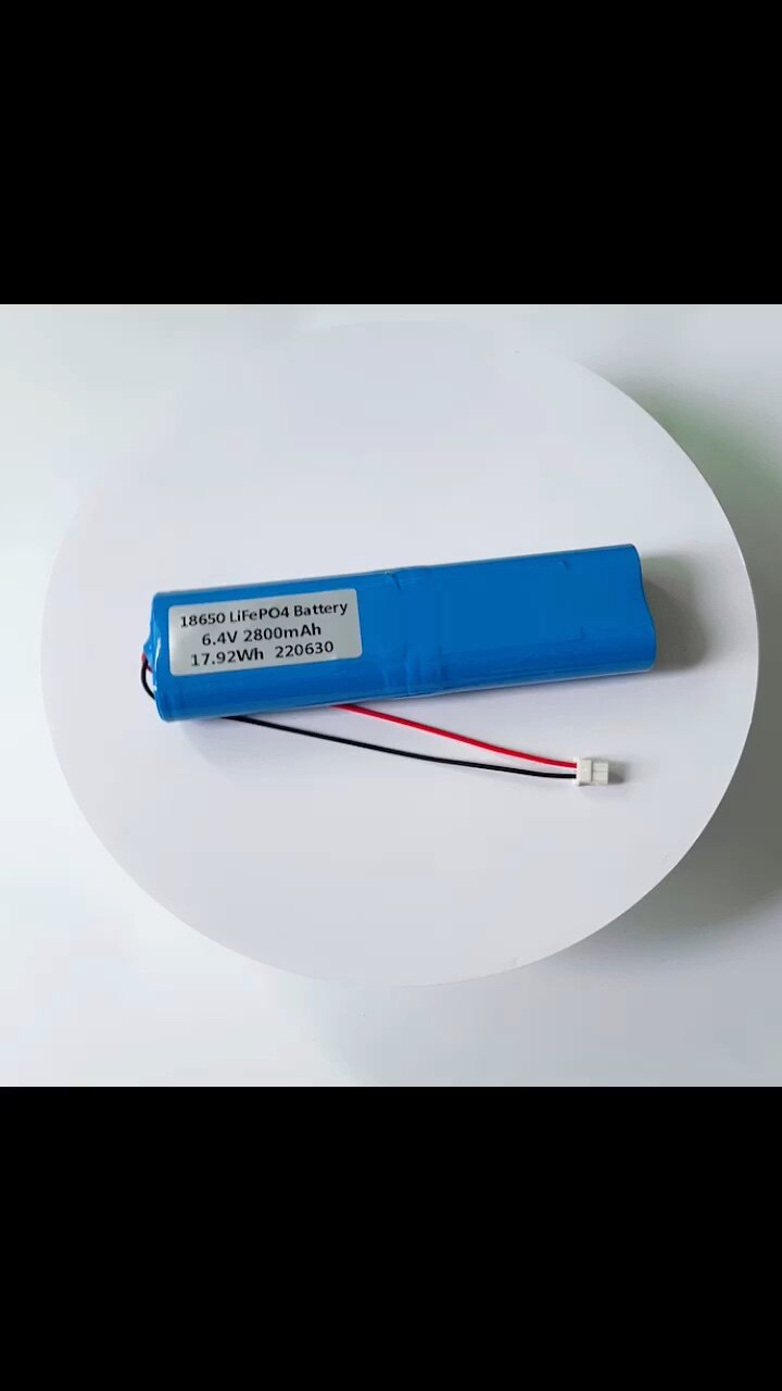 2s2p 18650 6.4v 2800mah Lifepo4 Battery Pack With Pcm And Wires - Buy ...