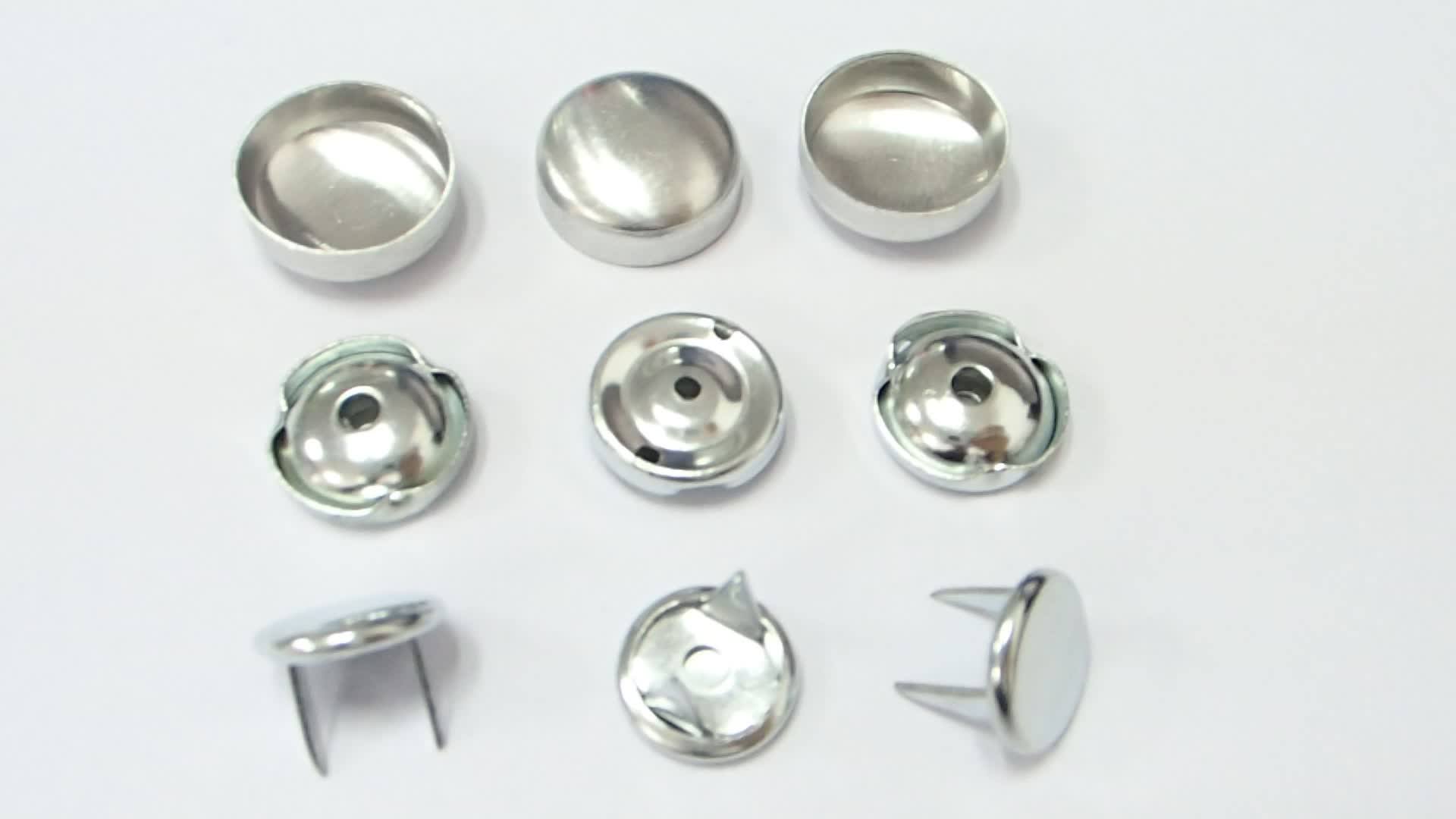 flat cap button