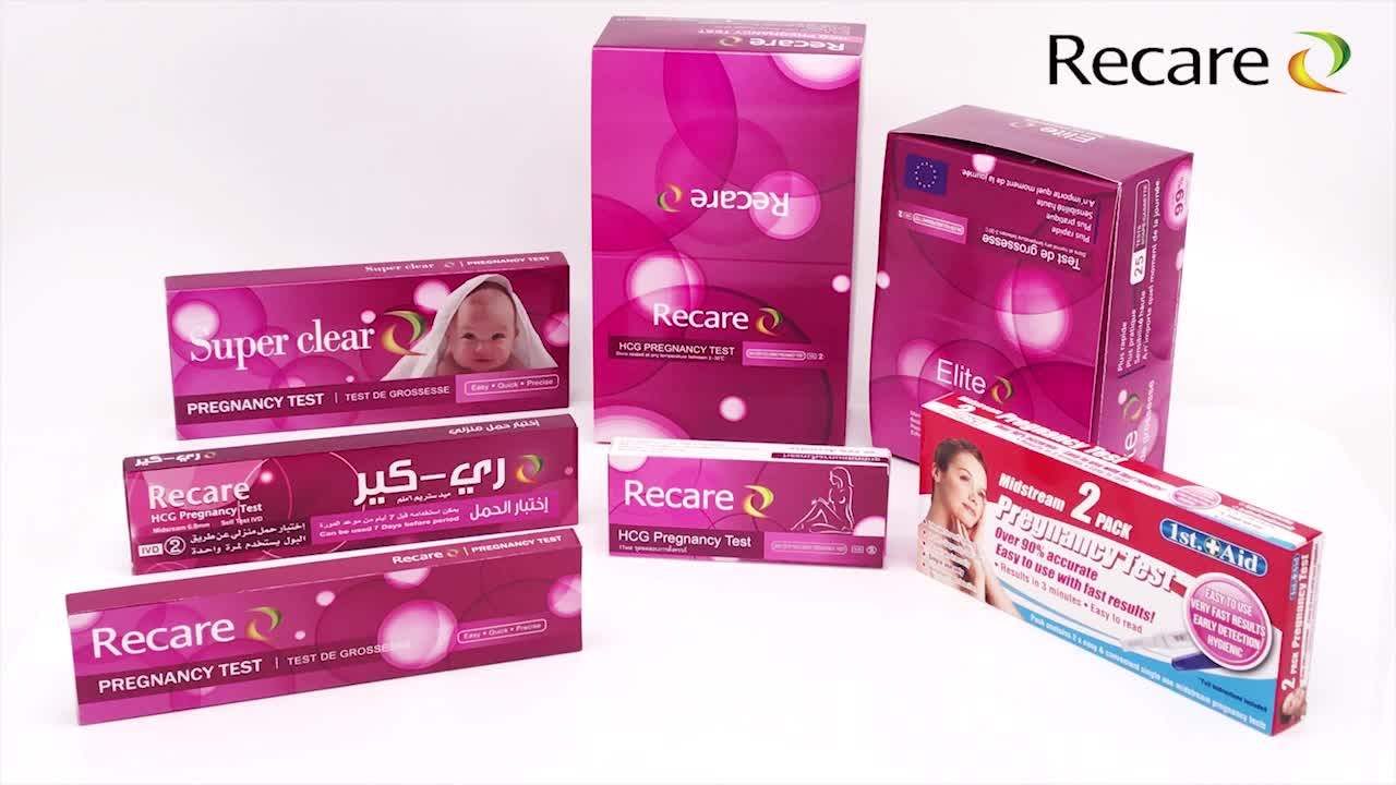 Hcg Pen Positive One Step Ultra Pregnancy Test Fda Cleared Ce Mark