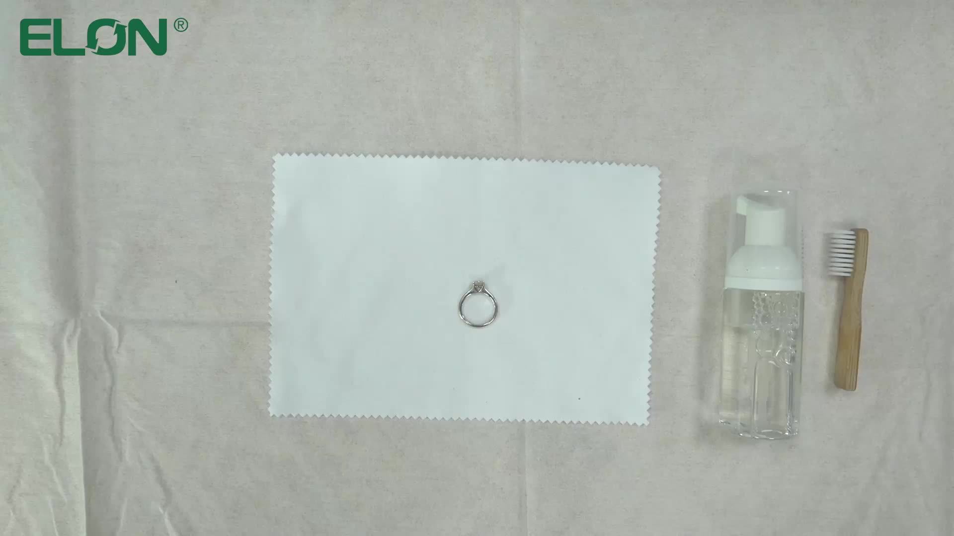 Private Label Jewelry Cleaning Kit Portable Foam Jewelry Cleaner Liquid