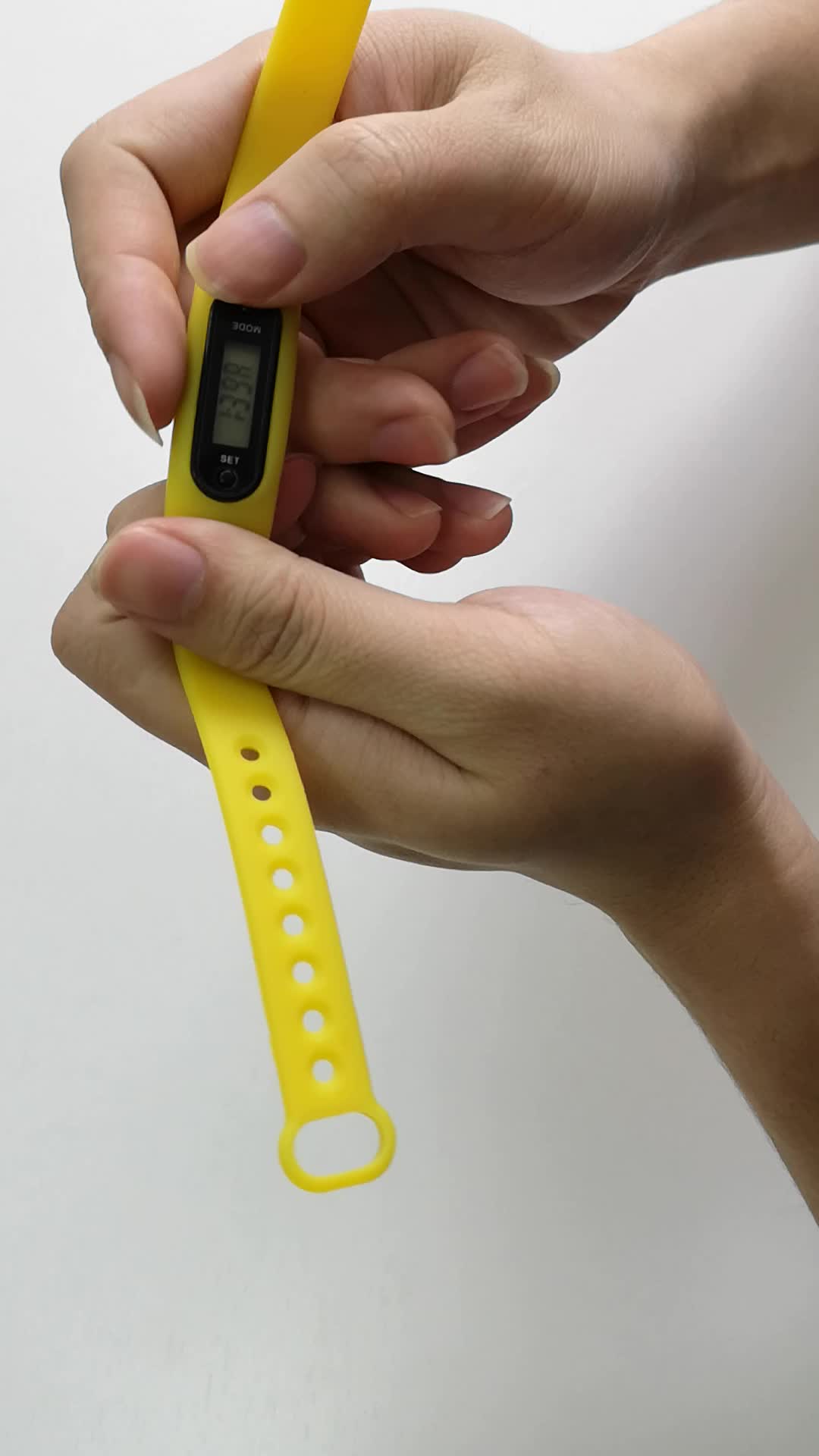 Lowest Price Silicone Wristband Sport Running Pedometer Watch Buy