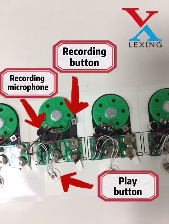 Light Sensor Musical Module Music Box Recordable Voice Music Sound Chip