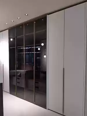 Kitchen overall cabinet door whole house custom aluminum alloy glass cabinet door custom wine cabinet bookcase pet door