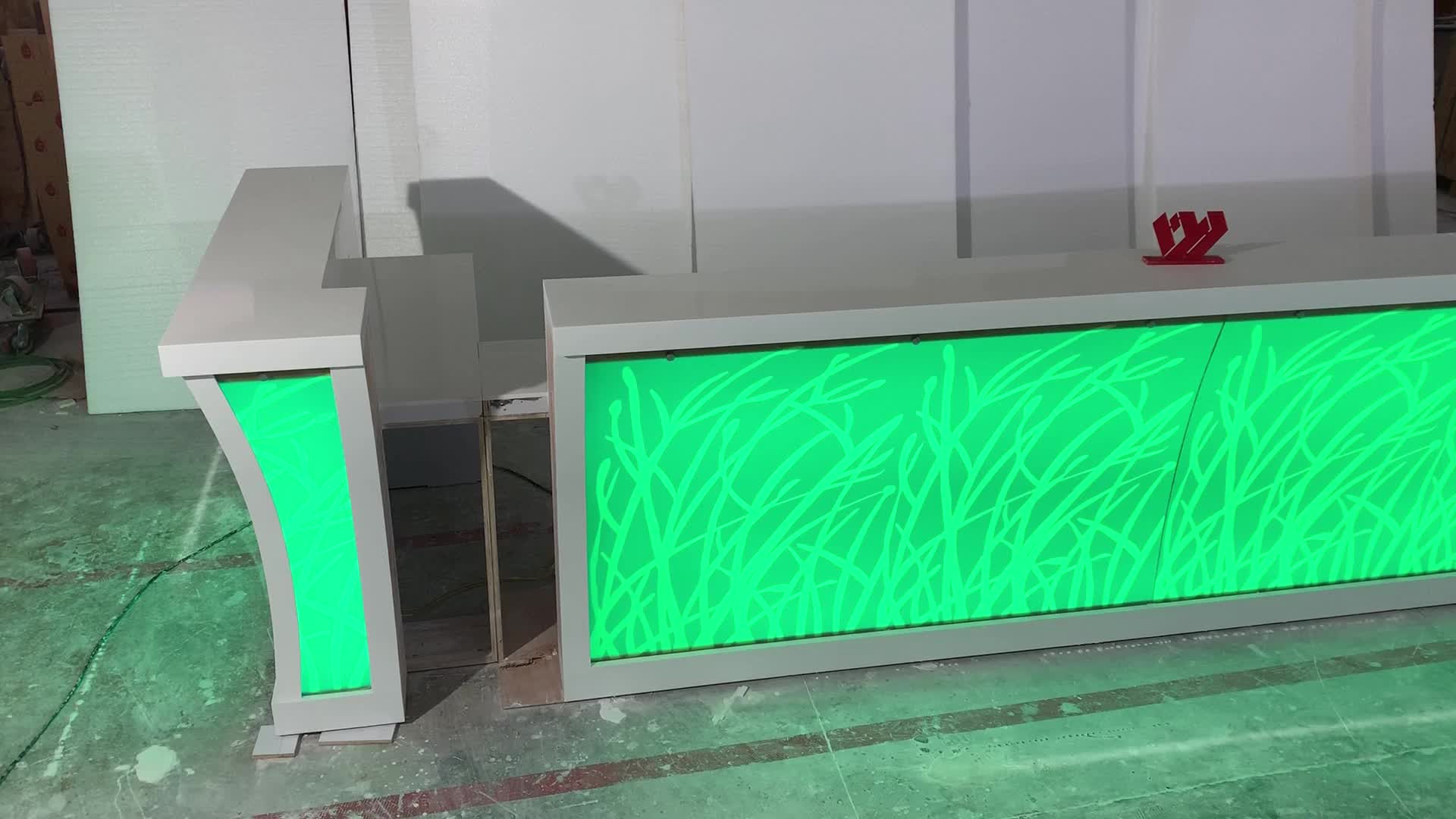 Commercial Bar Furniture Set High Gloss White Bar Table Used Commercial