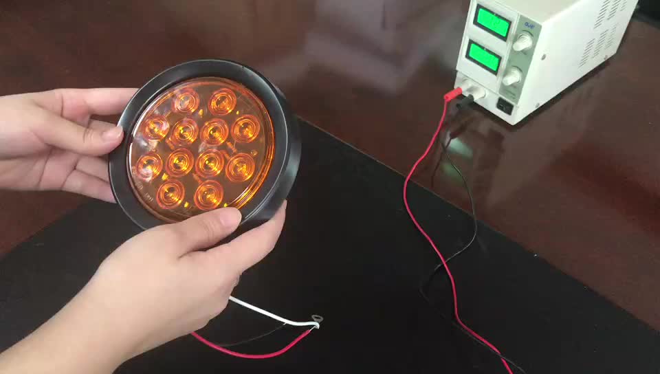 4 Inch Round Led Stt Light 12v 4 Inch Round Tail Lights Dot Approved