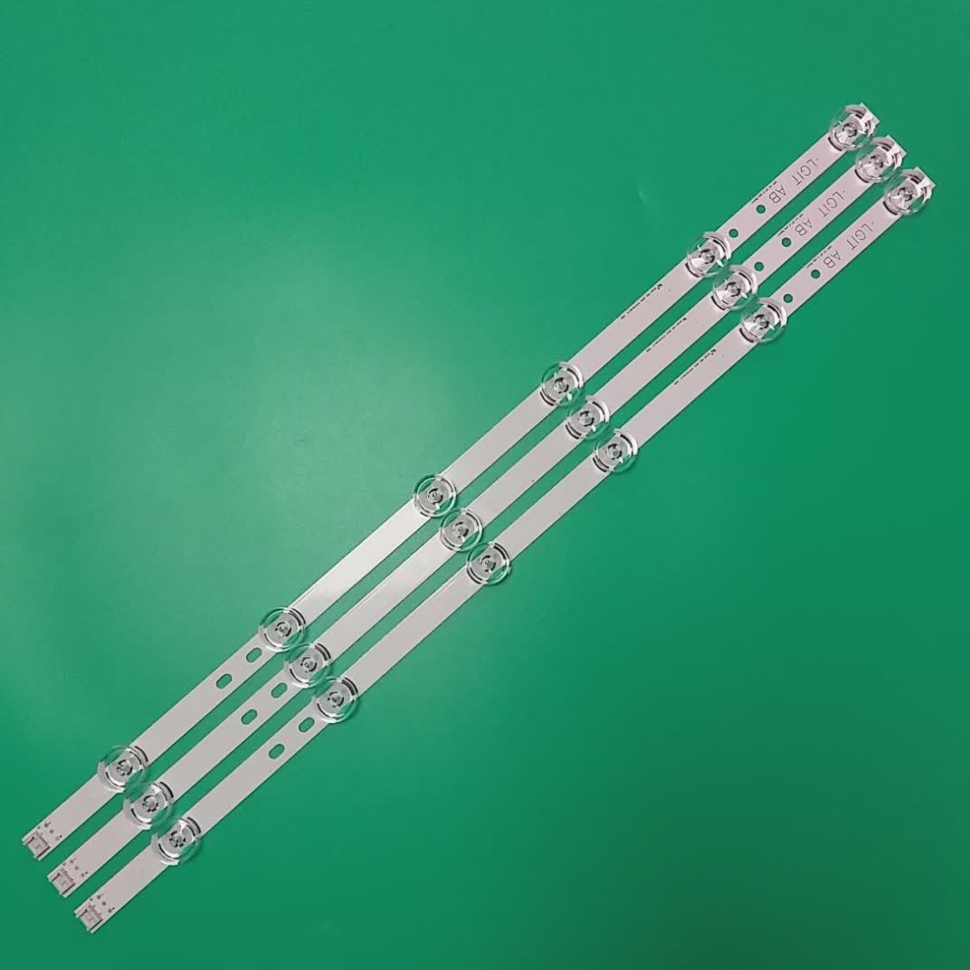 Leds Tv Backlight Strip For Lg 32lb 3pcs/set 590mm 6v 2w 6 Led Tv