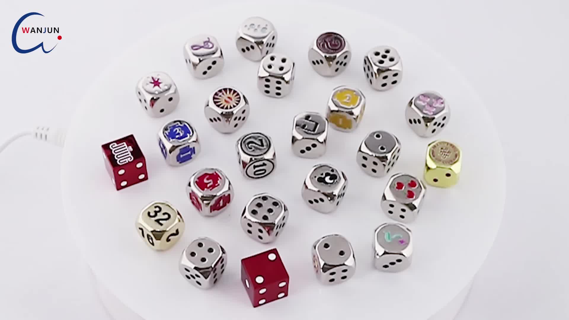 2019 Promotional Custom Dice,Metal Dice,Wholesale Bulk Dice Buy