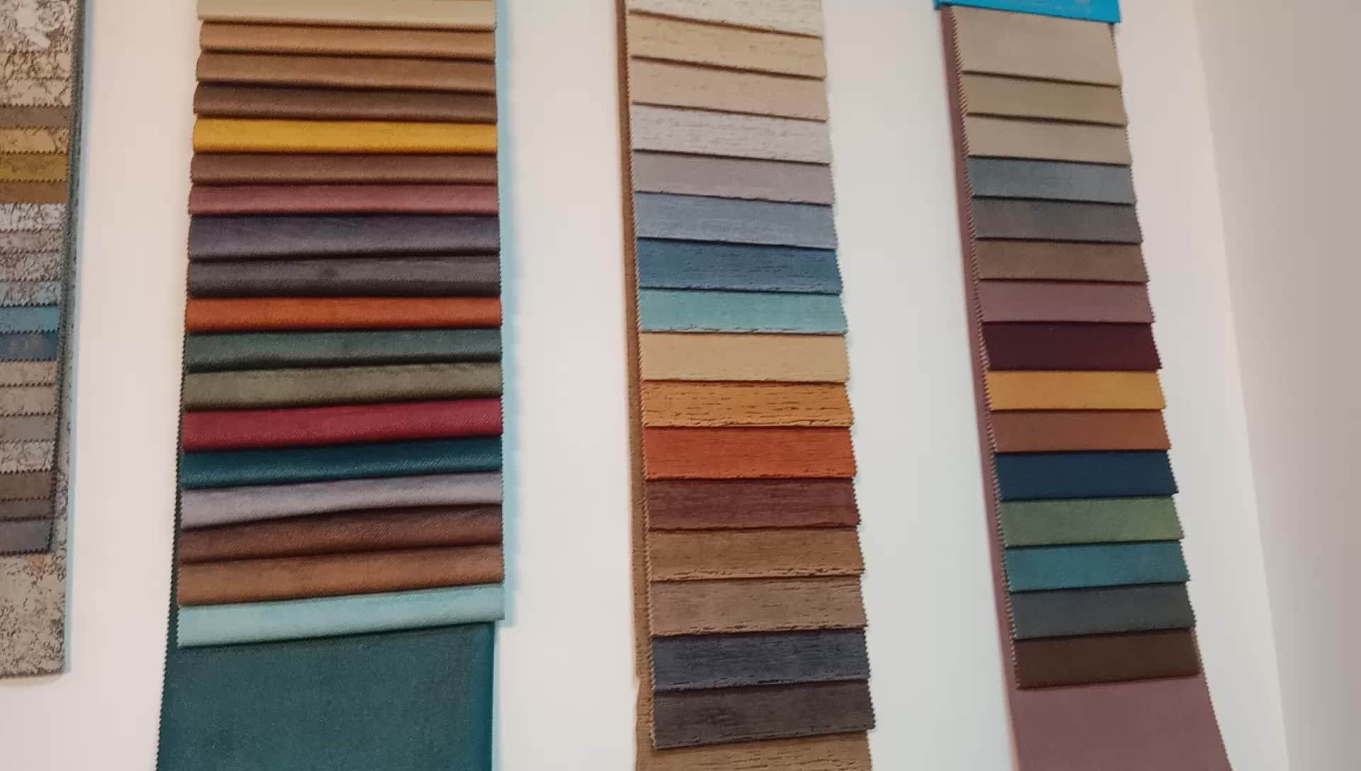 New Arrival Gold Foil Printed Velvet Sofa Fabric Upholstery Material