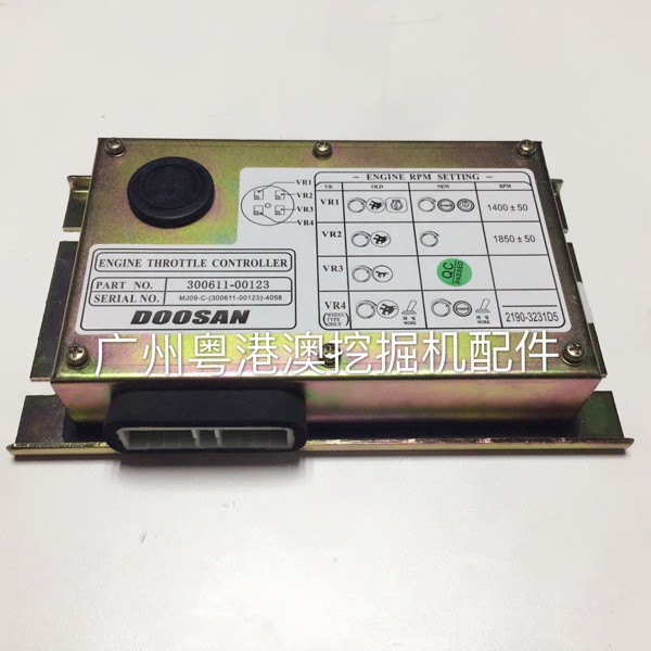 Suitable for Doosan Daewoo 215 220 225 300 370-7-9 throttle control driver computer board