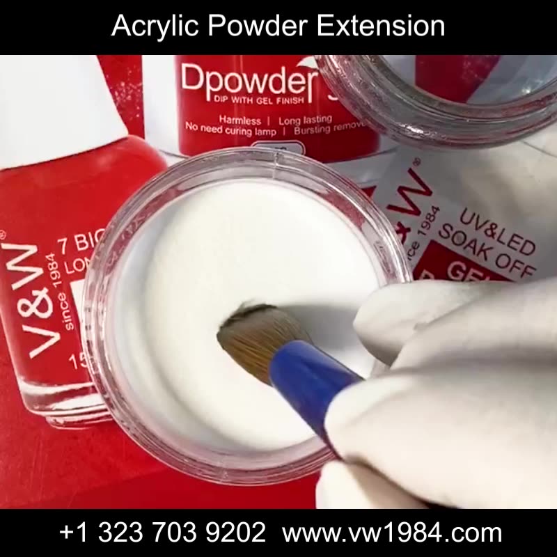 Vw 3 In 1 Match Color Fast Dry Dipping Acrylic Powder Nails System