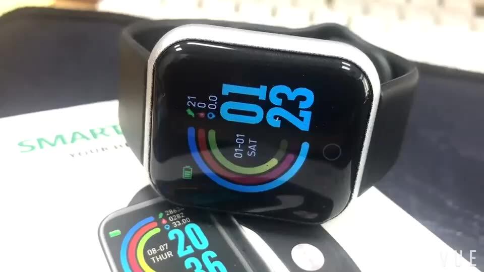 Reloj Inteligente D20 Y68,Dispositivo Deportivo Con Control Del Ritmo  Cardíaco Y De La Presión Sanguínea,Resistente Al Agua,Para Android E Ios -  Buy Impermeable Y68 Smartwatch D20,Regalos Para Los Hombres Y Las Mujeres