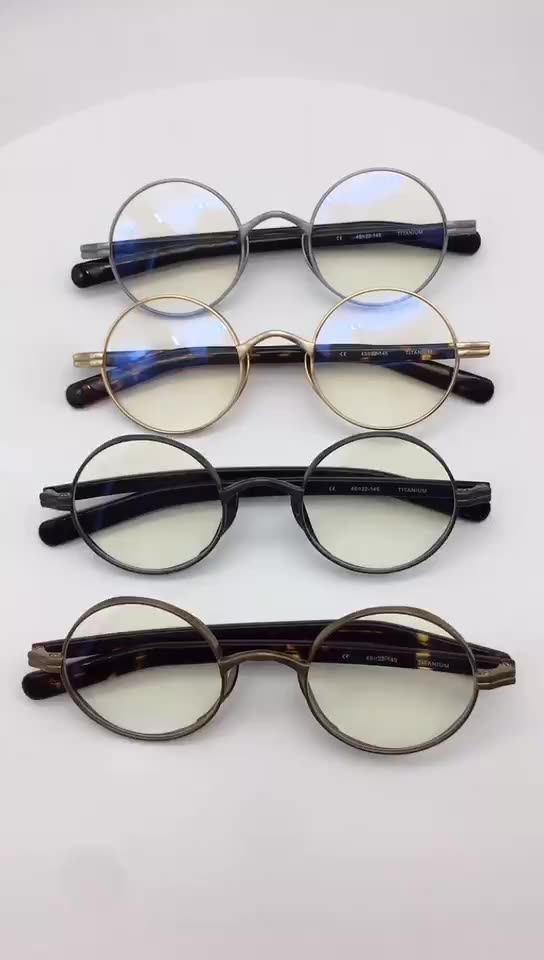 Eyewear Acetate Optical Frames Manufacturers With Titanium Frame