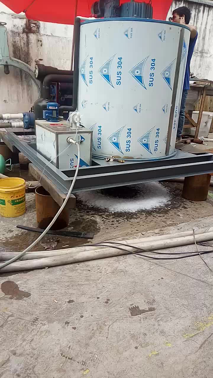 201 Commercial Automatic Ice Maker Machine/portable Flake Ice Cube