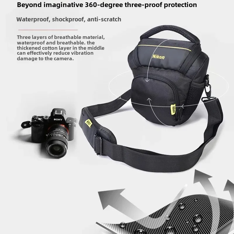 Nikon, сумка для камеры совместимая, (-border торговля), D5600, D7500, D90, D3400, D7200