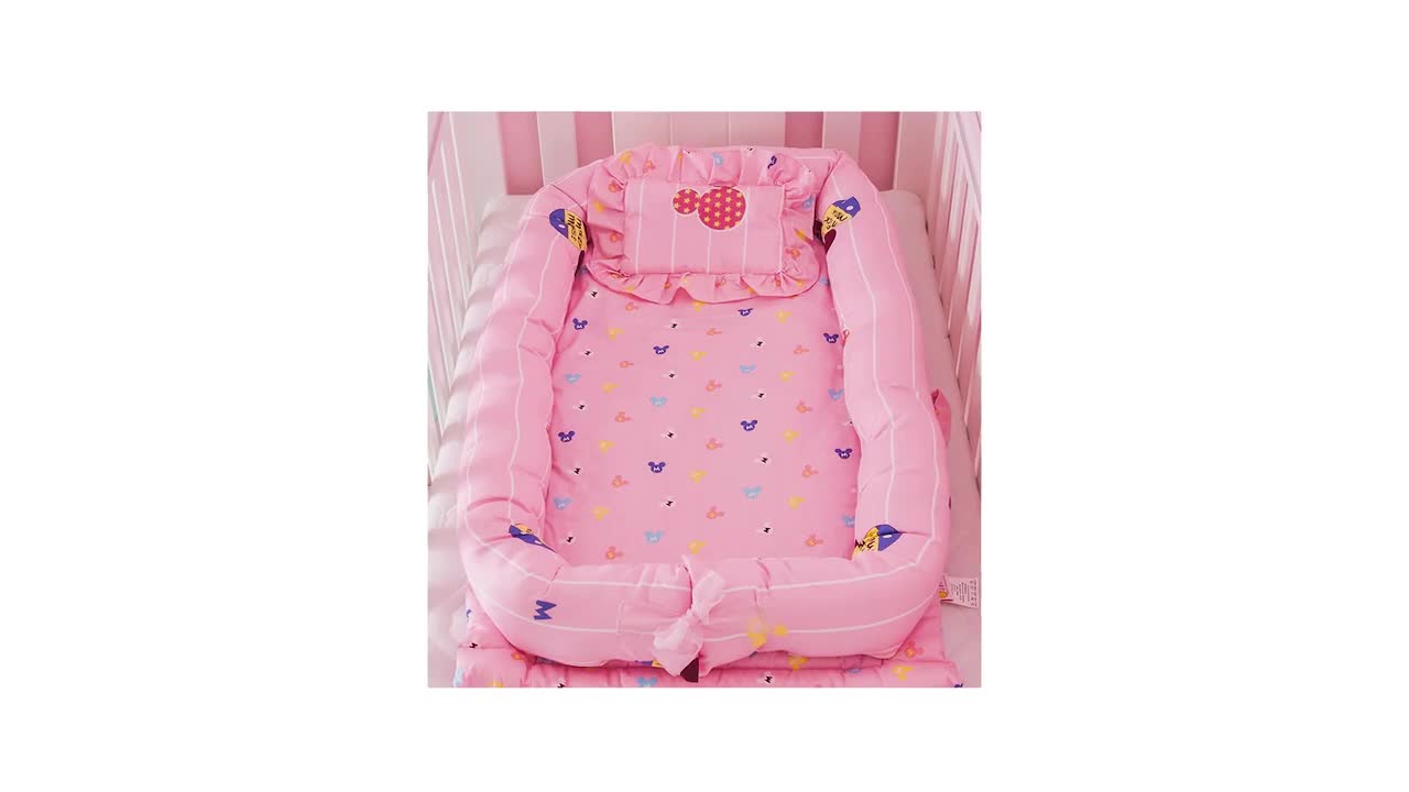 Low Moq Cotton Portable Baby Nest Organic For Crib Buy Portable Baby