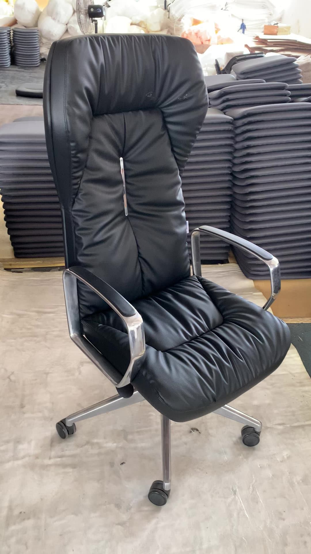 Latest Design Leather Director Swivel Chairs High Back Executive Ceo
