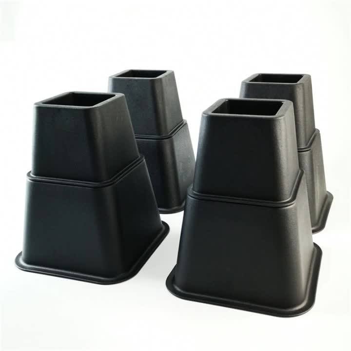 Bed Risers For Sofachair And Furniture Adjustable Frame Lift Stilts