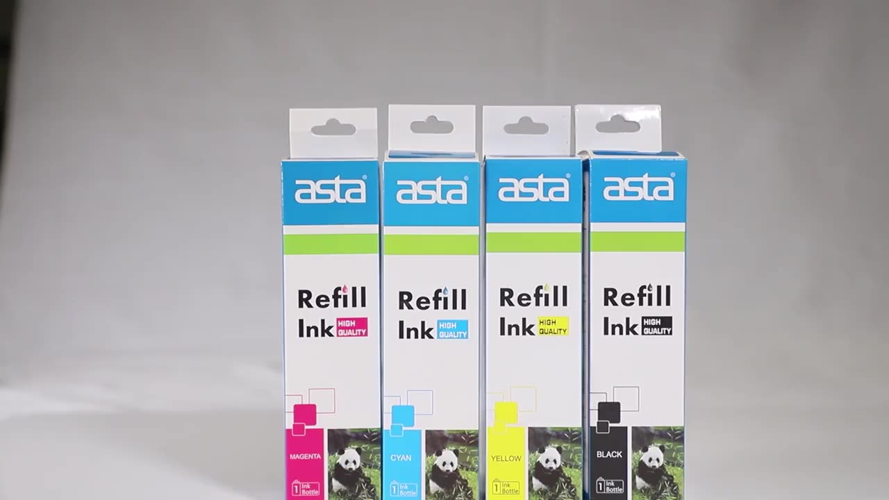 Asta Brand Factory Wholesale Color Pigment Refill Bulk Dye Universal Compatible Ink For Hp Epson 