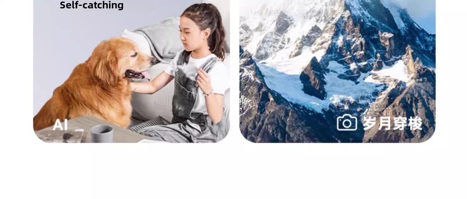 Смарт-оборудование для мониторинга за питомцами 小摩魔摄像两用家庭监控360度高清远程监控动作摄像机