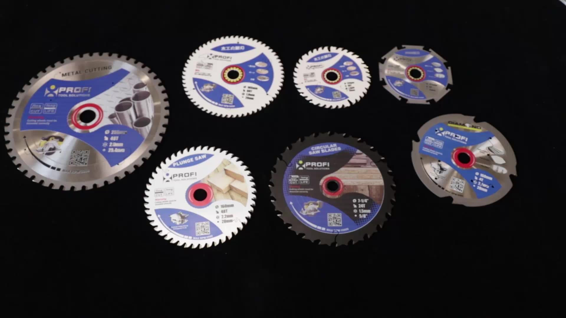 Profi 10inch Miter/table Saw Blades,60 Teeth Cross Cutting With