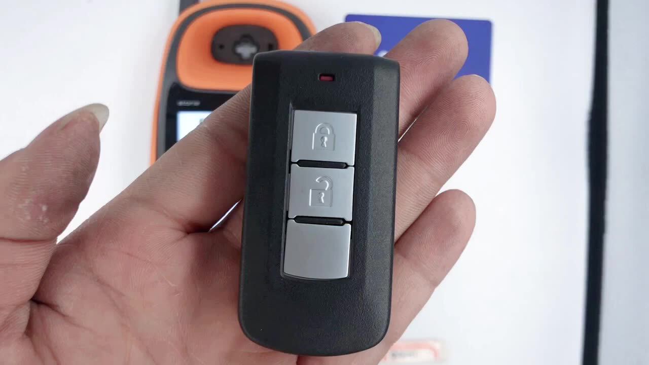 Dolity Car 2-Button Remote Key Fob Shell 433MHz Chip Inside For Mitsubishi Pajero In | Whizz Accessories - Foto 10