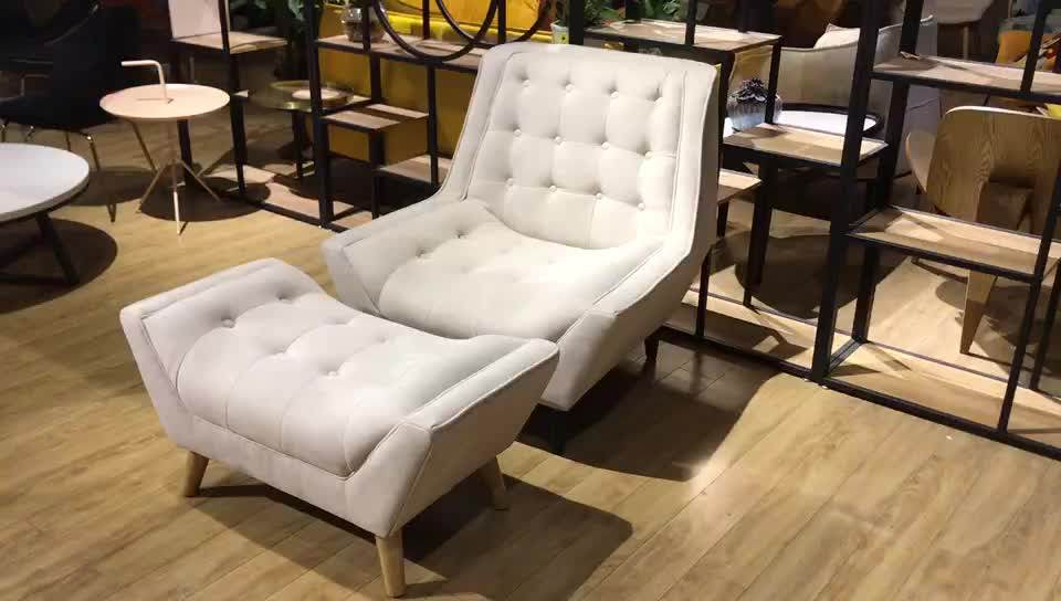 Morden Sofa Single Chair With Ottoman Retro Pu Chesterfield Sofa Buy