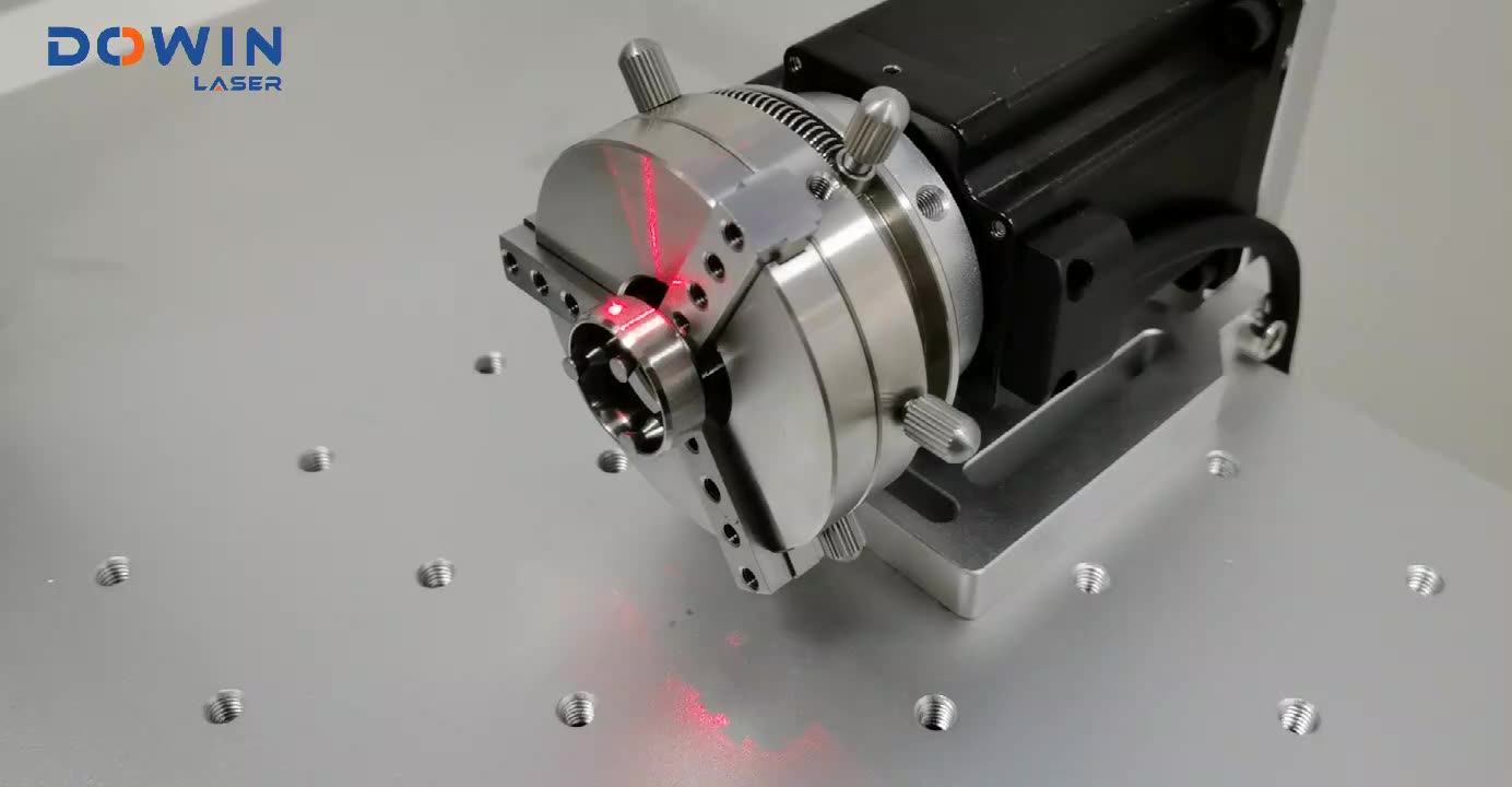 Cnc Route Laser Marker Rotary Axis Chuck For Ring Bracelet Fixture