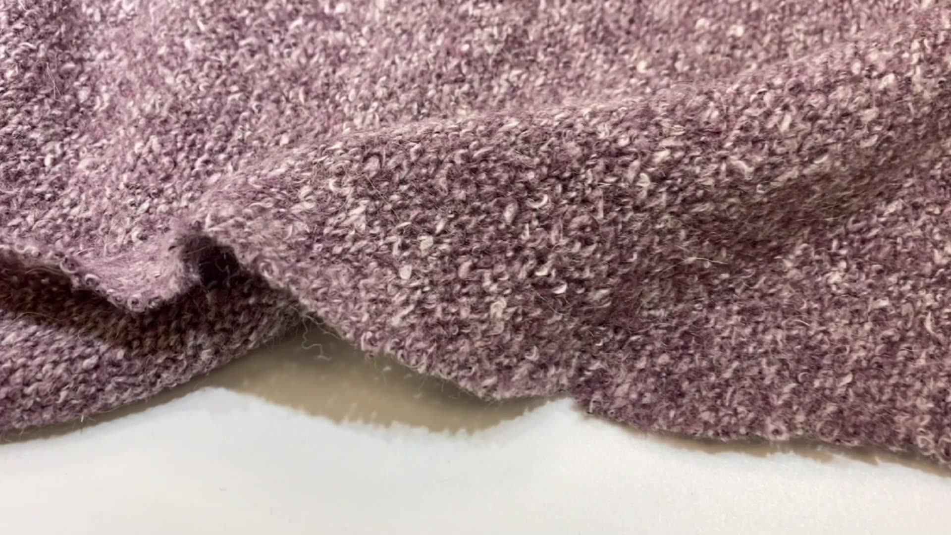 70cotton 30polyester Yarn Dyed Coarse Sweater Fleece Cloth Buy