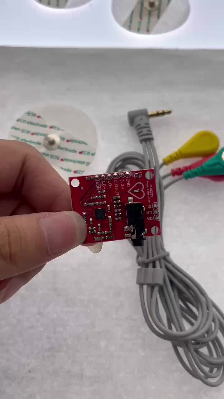 Modulo di monitoraggio della frequenza cardiaca con misurazione ECG Modulo di monitoraggio della frequenza cardiaca con misurazione ECG