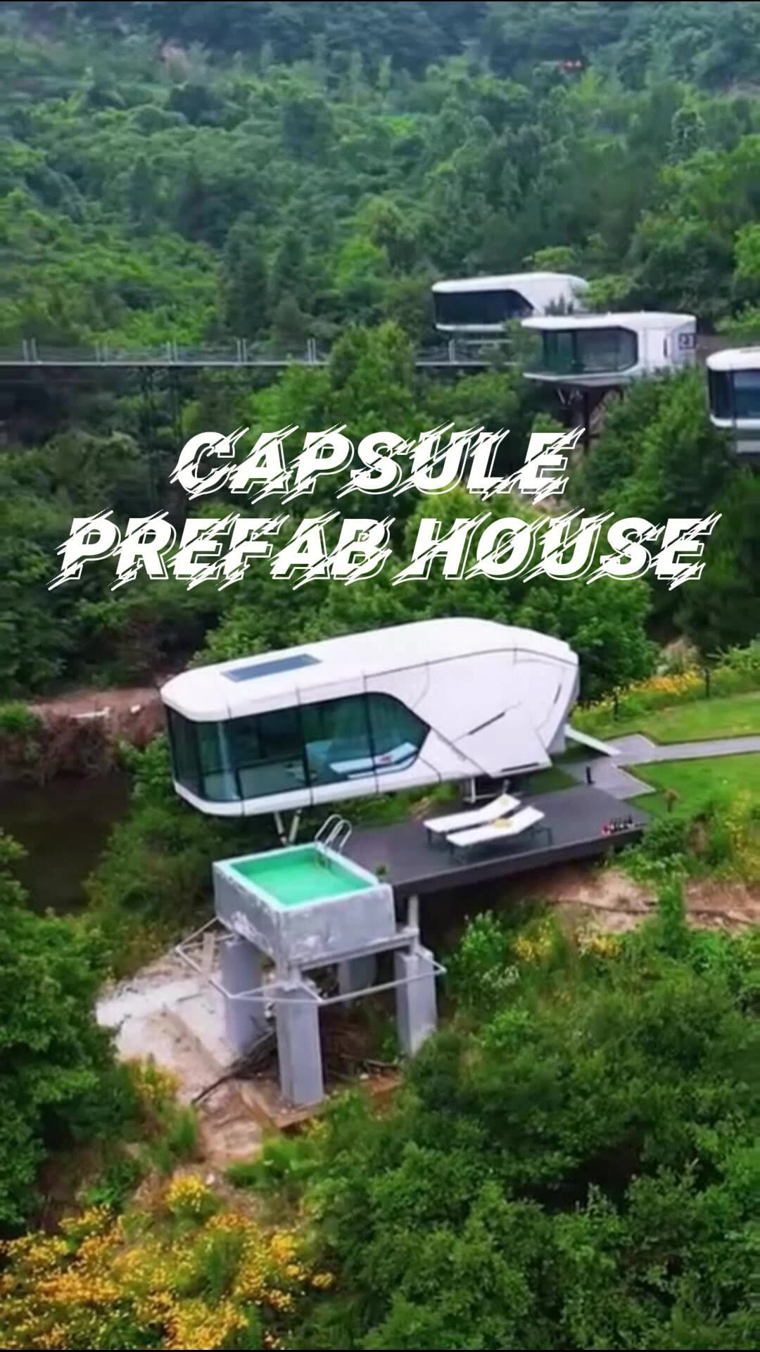 Airbnb Camping Capsule Villas Maison Prefabriquee Casas Prefabricadas