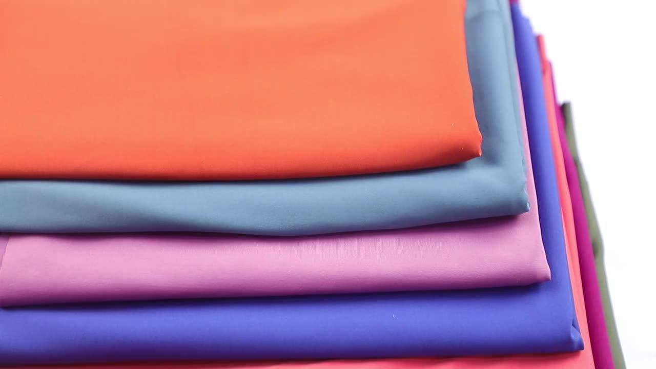 Online Hot Sale 71 Colors Polyester Anti Sweat Fabric For High Waisted