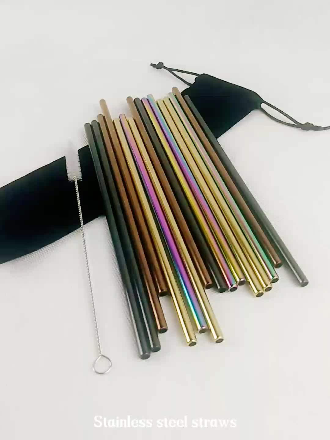 Fda Short Stainless Steel Straws 12.5cm Reusable Cocktail Straws Buy