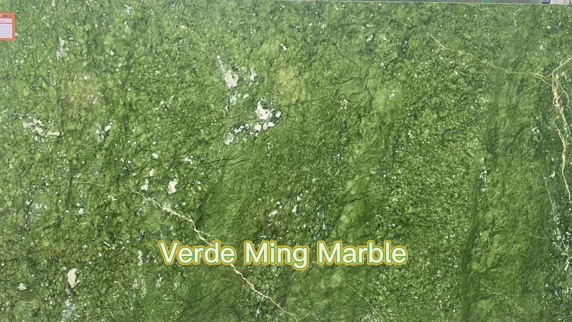 Chinese Green Marble Slab Natural Green Marbled Floor Tiles Polished