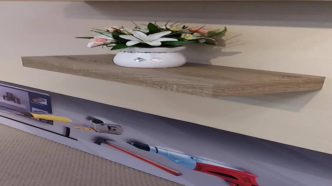 Walnut Melamine Floating Wooden Wall Shelf Buy Wooden Wall Shelf,Wall