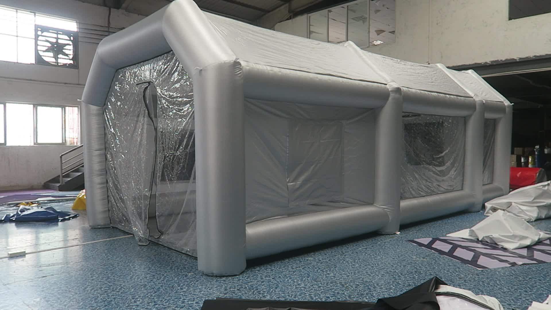 Free Air Ship Inflatable Spray Booth Inflatable Paint Booth Inflatable