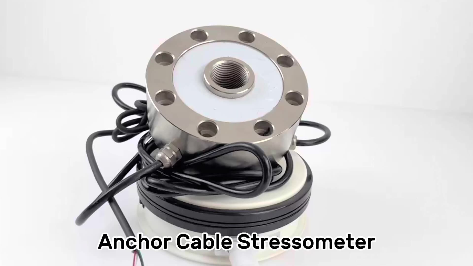 Geotechnical Engineering Load Cell Anchor Ropes Strain Gauges With