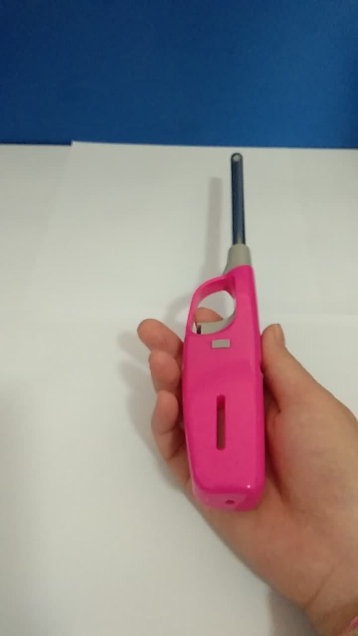 Plastic Cheap Refillable Kitchen Lighter Childresistant Wholesale Bbq