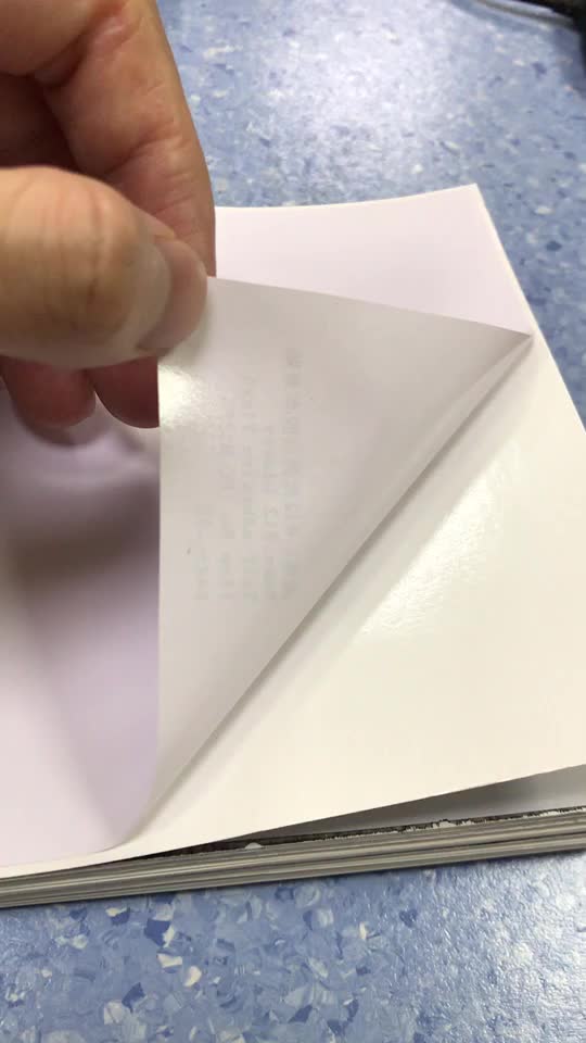50m waterproof inkjet every roll sticker for printing white glue self