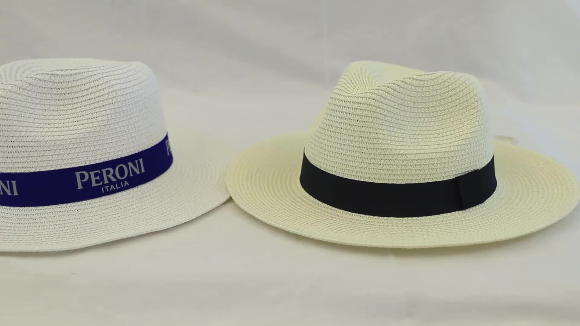 Trilby Hat Fedora Straw Paper Men 