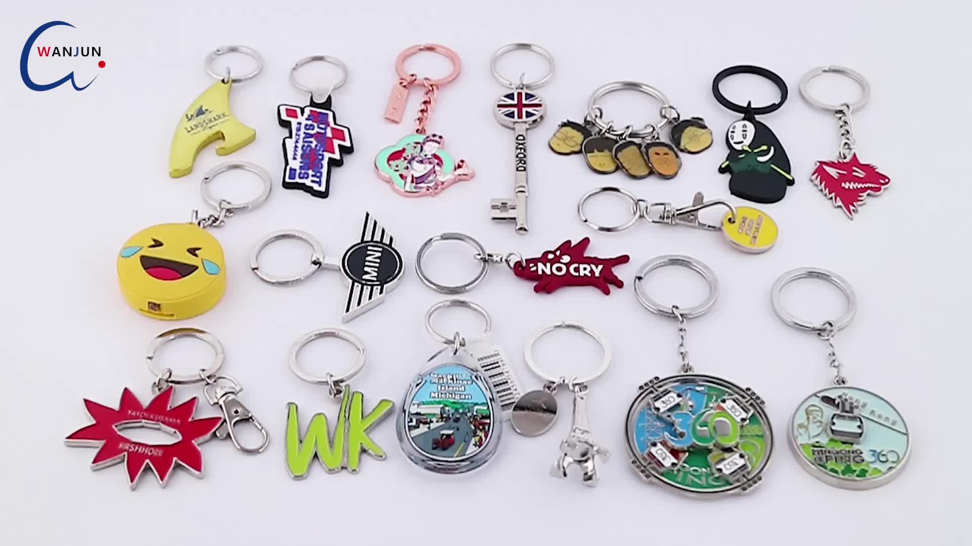 Sedex 4p Promotional Custom Fancy Key Rings Keyrings Buy Custom