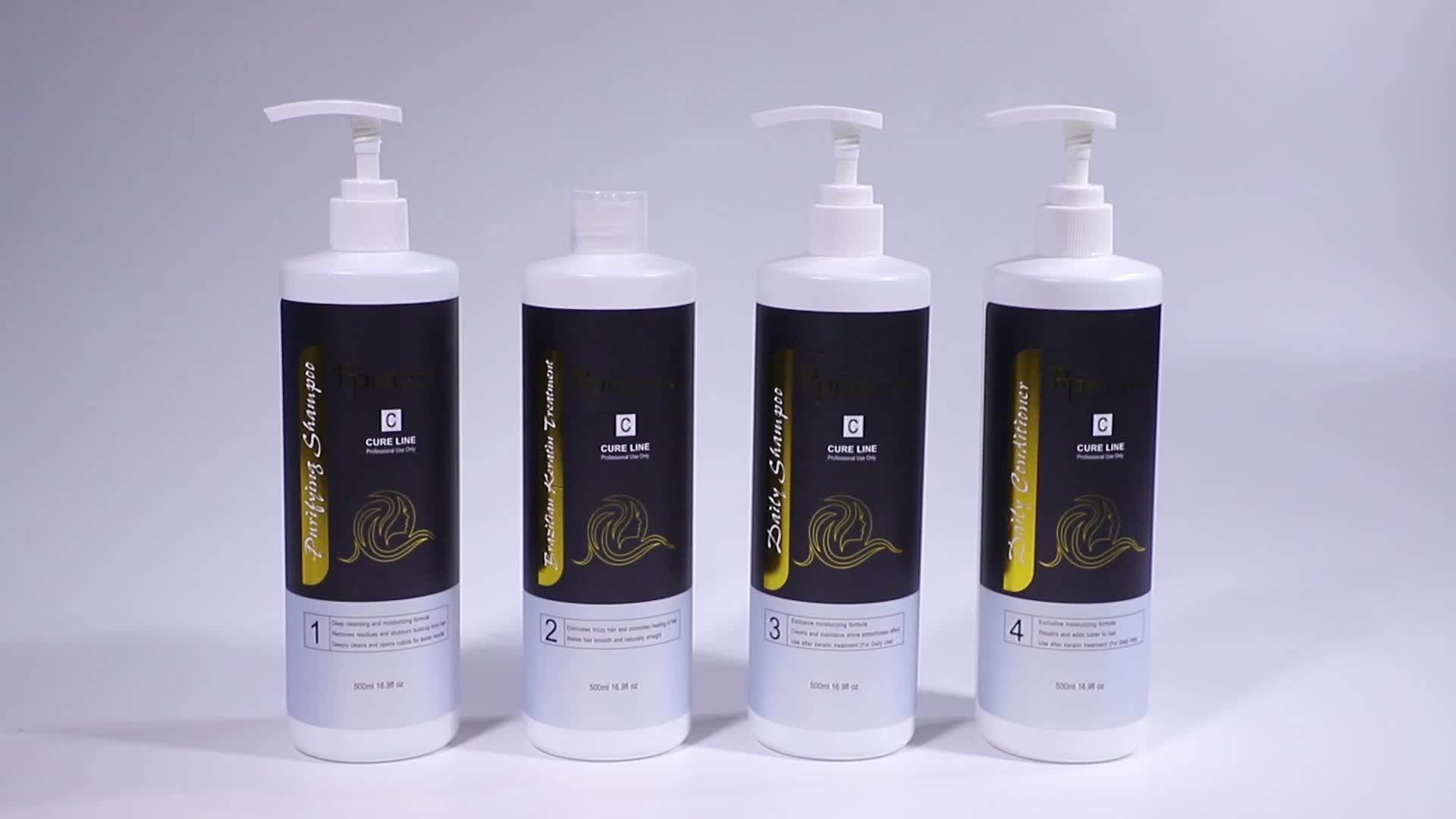 Rpkeratin Pure Brazilian Keratin Hair Treatment Cream Naturally Smooth