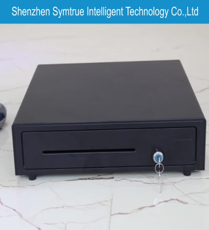 Electronic Pos 5 Bill 8 Coin Wifi Cash Drawer For Fast Food Shop
