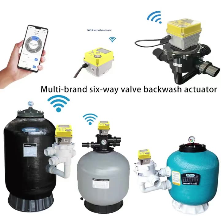 Swimming Pool Automatic Backwash Sand Filter Is Suitable For Emaux