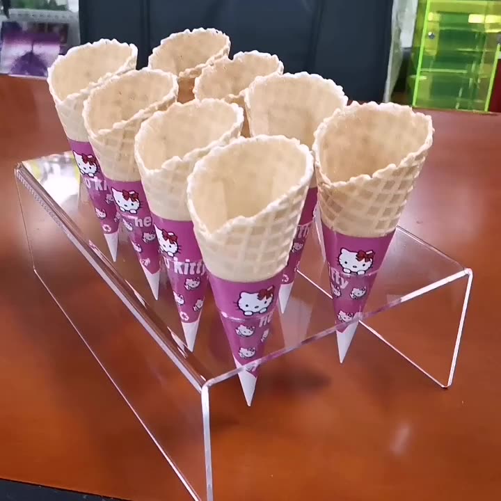 Acrylic Clear Ice Cream Cone Display Holder & Cake Stand Buy Ice