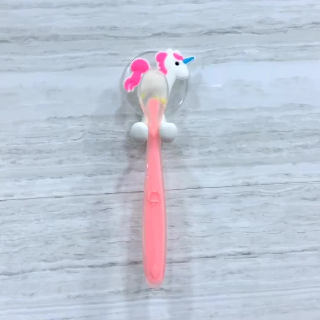 New Products Kids Toothbrush Cover Wall Mounted Suction Cup Toothbrush