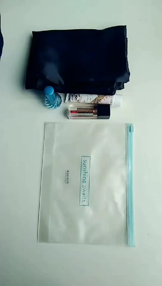 Frosted Pvc Plastic Bag For Swimsuit Wet Bikini Waterproof Zipper Bag Buy Clear Plastic Bag