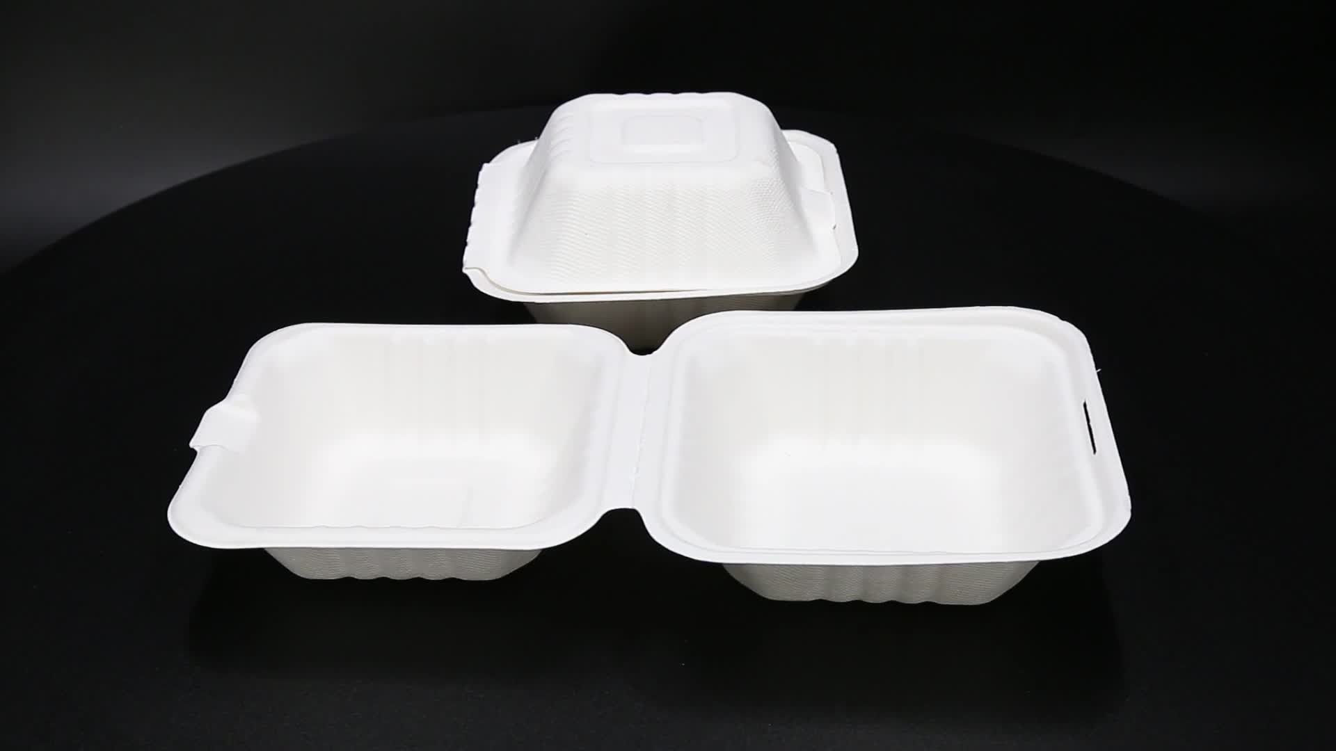 Ecofriendly Healthy 8 Inches Pulp Clamshell For Fast Food Buy Pulp
