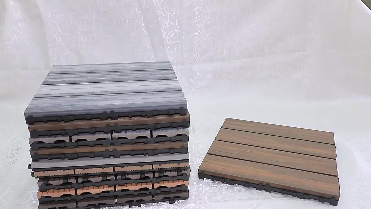 Balcony Terrace Card Buckle Together Balcony 300* 300 Mm Outdoor Wood